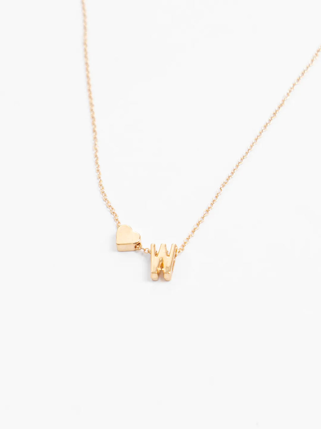 Tiny Heart with Initial